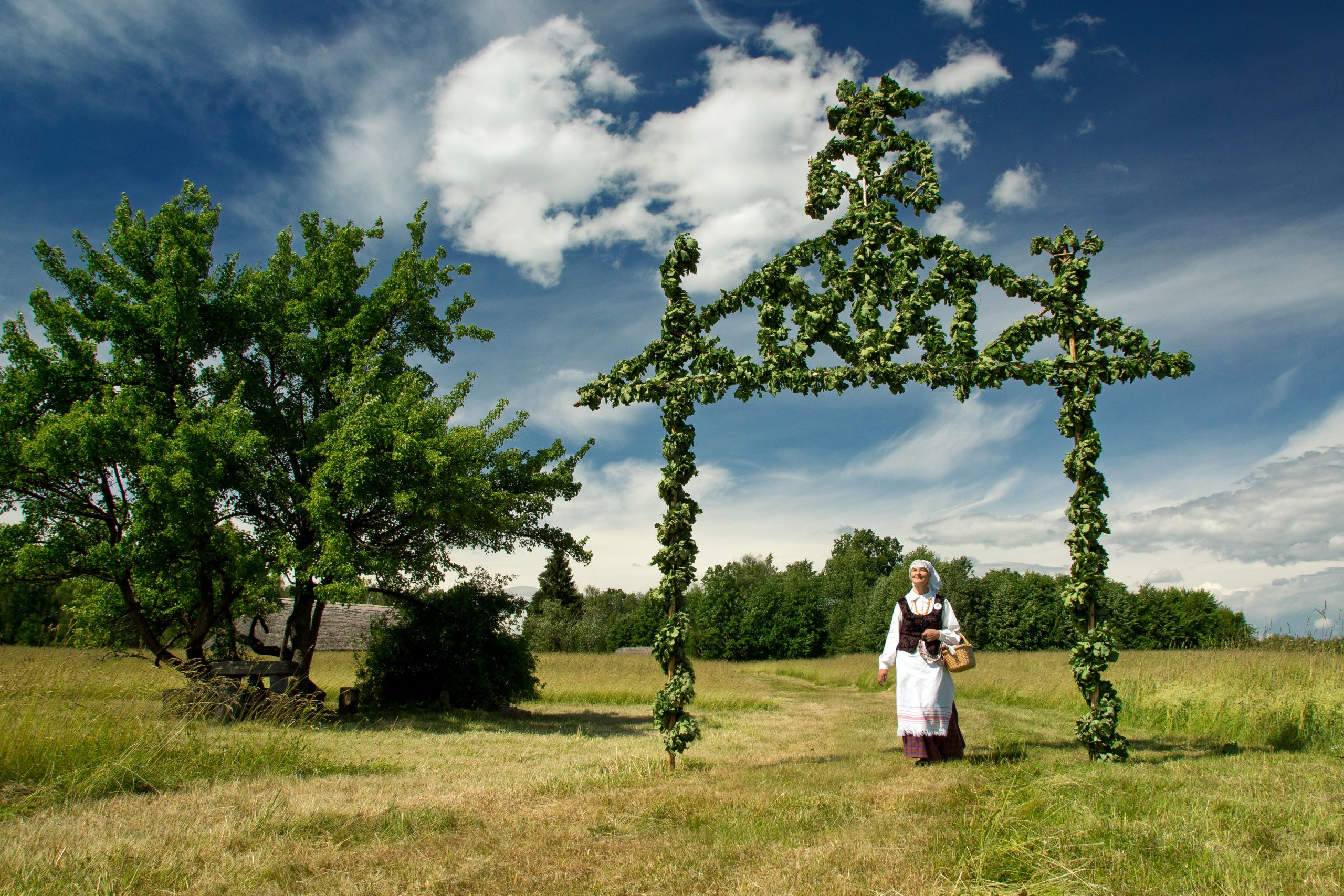Open-Air Museum of Lithuania heritage buildings